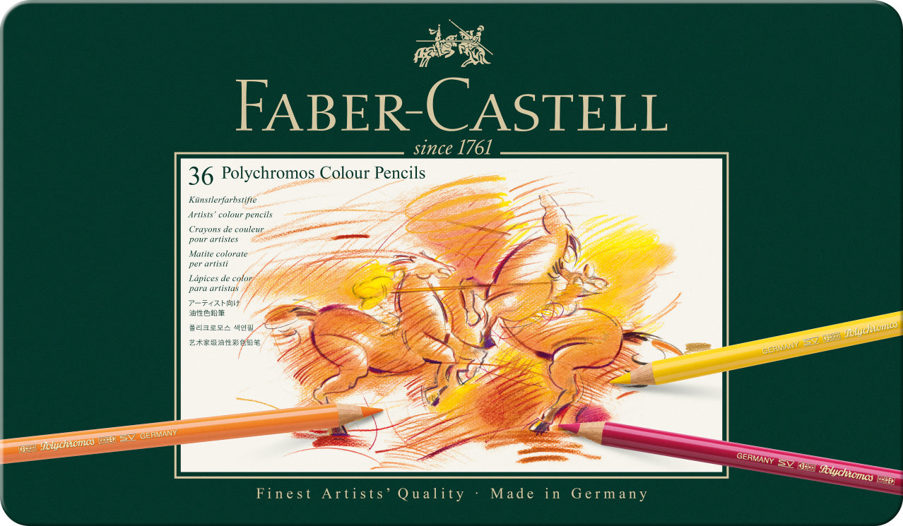 CREIOANE COLORATE 36 CULORI POLYCHROMOS FABER-CASTELL CREIOANE COLORATE 36 CULORI POLYCHROMOS FABER-CASTELL